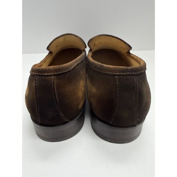 Maison Forte Men’s Slip On Ombré Dark Brown Loafers Pointed Toe Size 10 NWOB main image 5